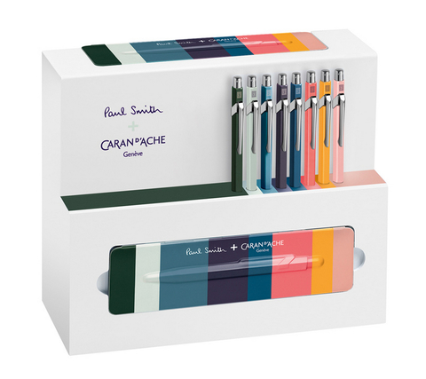 Ручка шариковая Caran d`Ache 849 Paul Smith II SE, Damson (849.139)