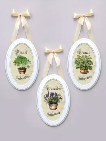 Панно на стену для интерьера 3 шт 28,5*18,5 см