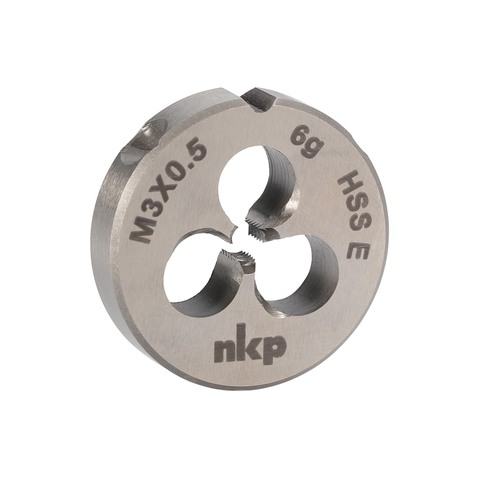 Плашка М 3,0х0,5 DINEN22568 HSSE 6g 20х5мм NKP 188001-N2-0030