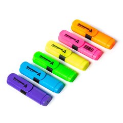 
          Текстовыделитель, Alingar, "Line-Mini" прямоугольный корпус, скошенный, 1-5 мм, цвета ассорти, 36 шт/уп, картонный шоу-бокс