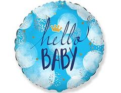 F 18''/46 см, Круг, Hello Baby, Малыш, 1 шт.