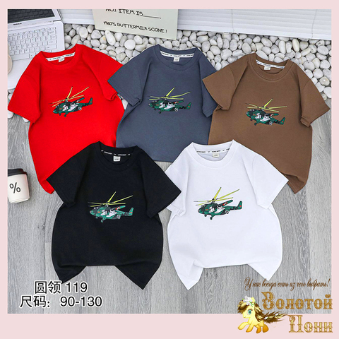 Футболка хлопок м (1-6) 260119-SL6105