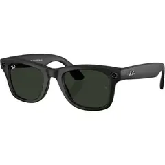 Умные очки Ray-Ban Meta Gen 2 Wayfarer RW4012 Shiny Black, Clear/Graphite Green Transitions (L)