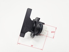 Аквасенсор (датчик протока ГВС) для SAUNIER DUVAL Themaclassic F25/C25 (арт. 0020197315)