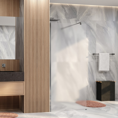 WasserKRAFT Rur 30W46-MG Душевое ограждение