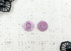 Пуговицы блузочные, d 1,1 см, 2 прокола, тёмная чайная роза