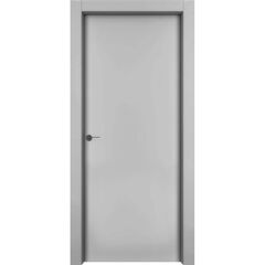 Купить Межкомнатная дверь эмаль 1001 серая глухая