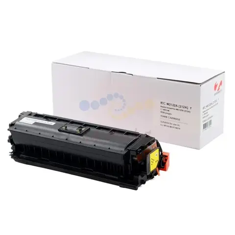 Тонер-картридж 7Q W2122A (212A) для HP CLJ M554, M578 (Жёлтый, 4500 стр.)