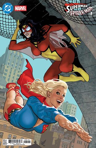 DC Marvel Superman Spider-Man #1 (Cover H) (Adam Hughes Supergirl 70s & Spider-Woman 70s Cover) (ПРЕДЗАКАЗ!)