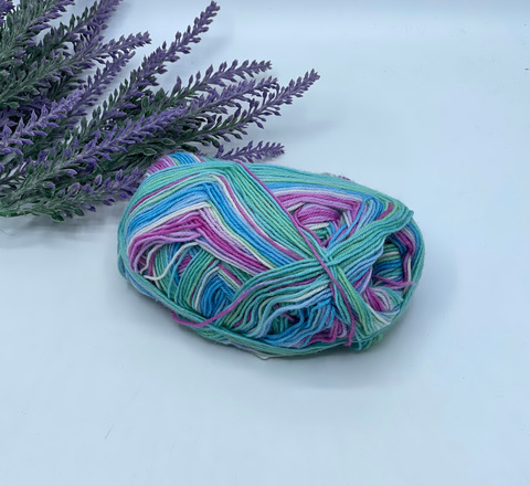 Stock Arcobaleno 300-500м/100 гр. 75% Меринос 25%Полиамид , Мультиколор, 40838