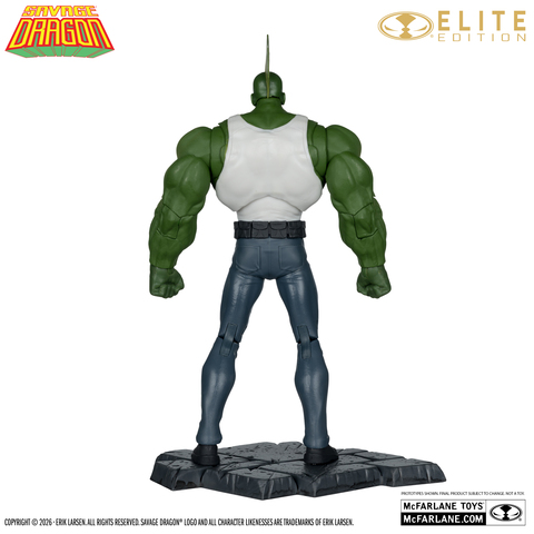 Фигурка Дракон из комикса Savage Dragon McFarlane Elite Edition