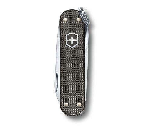 Нож-брелок Victorinox Classic Alox LE 2022, 58 mm, Thunder Grey (0.6221.L22)