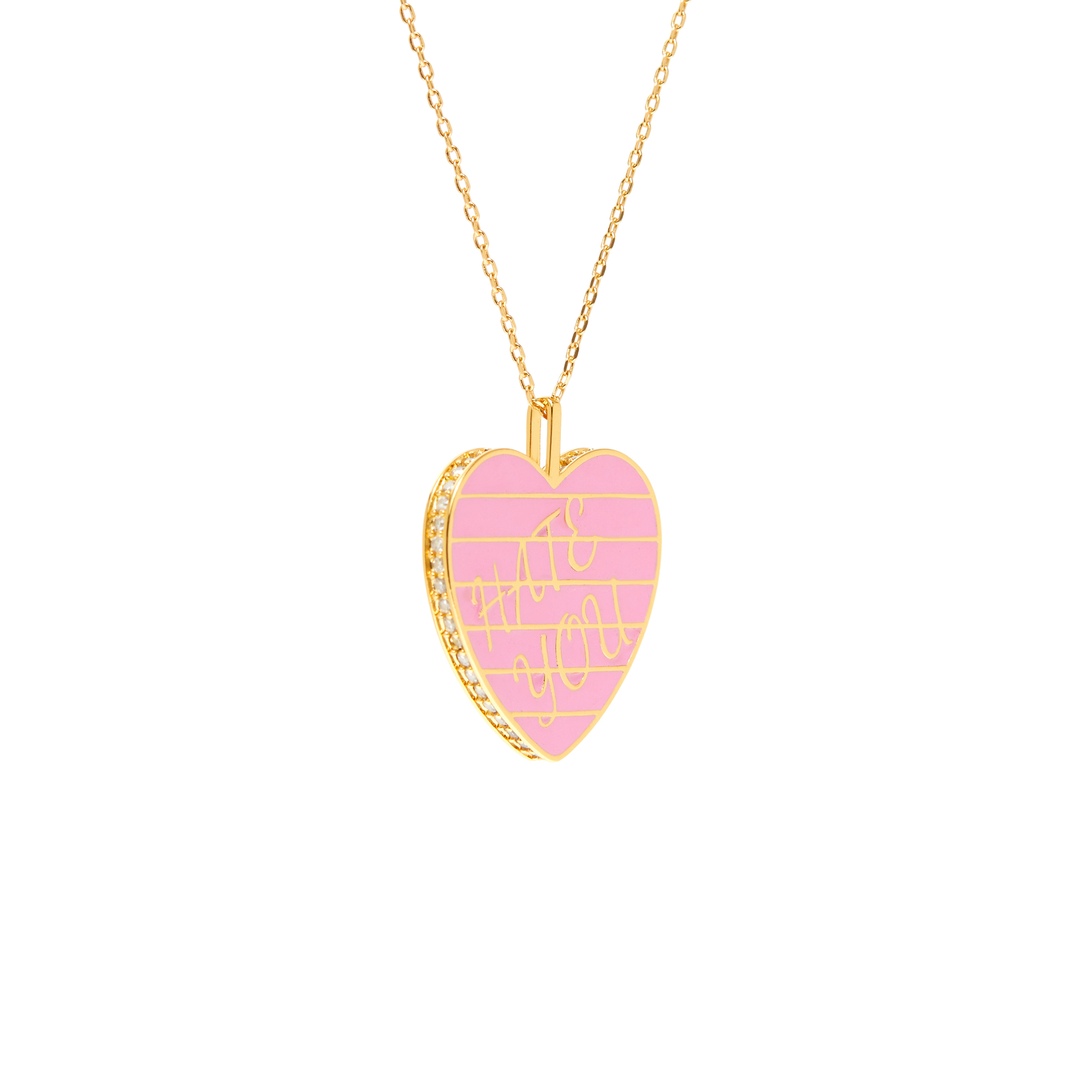 VIVA LA VIKA Колье Hate You Necklace – Pink