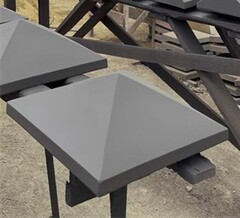 Крышка на колонну забора Классика, четырехскатная