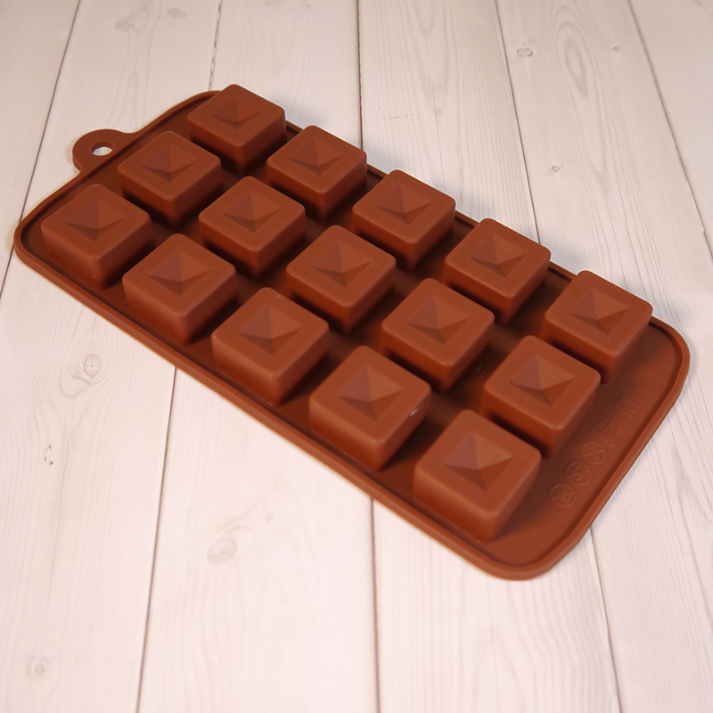 шоколад для заливки. форма для шоколада "плитка", 6 ячеек (10,3х3,4 см).
