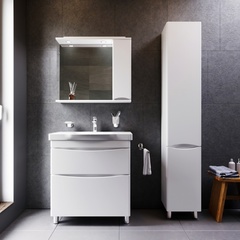 Шкаф-колонна, напольный, правый , AM.PM LIKE - M80CSR0356WG