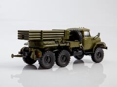 ZIL-131 Grad-1 multiple launch rocket system 1:43 Legendary trucks USSR #49