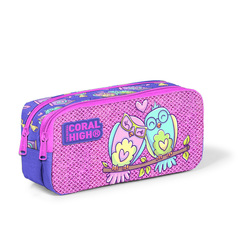 Penal \ Пенал \ Pencil case CORAL HIGH KALEM ÇANTA (İKİ BÖLMELİ)  22394