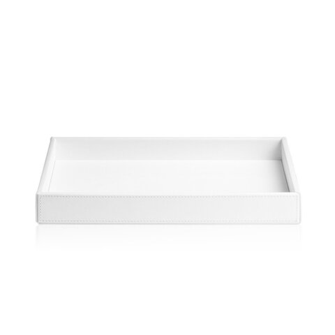 Decor Walther 0930150 Decor Walther Brownie Tab L Лоток универсальный 28x16см, цвет: белая кожа