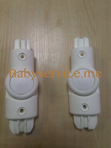 Шарнир ручки овал-овал Roan Bass Белый Правый