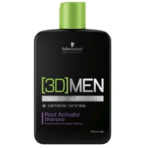 Шампунь активатор роста волос 3D MEN Root Activator Shampoo, Schwarzkopf, 250 мл