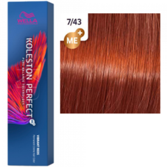 WELLA KOLESTON PERFECT 7/43 Красный тициан 60 мл