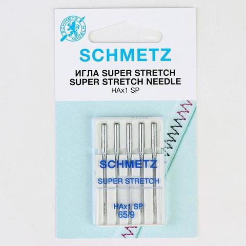 Иглы супер стрейч Schmetz 130/705 HAx1 SP №65 5 шт.