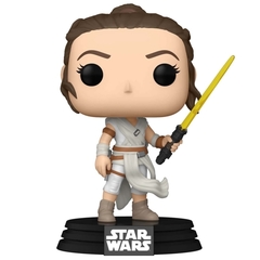 Фигурка Funko POP! Bobble Star Wars Ep 9 Rey w/ Yellow Saber 51482