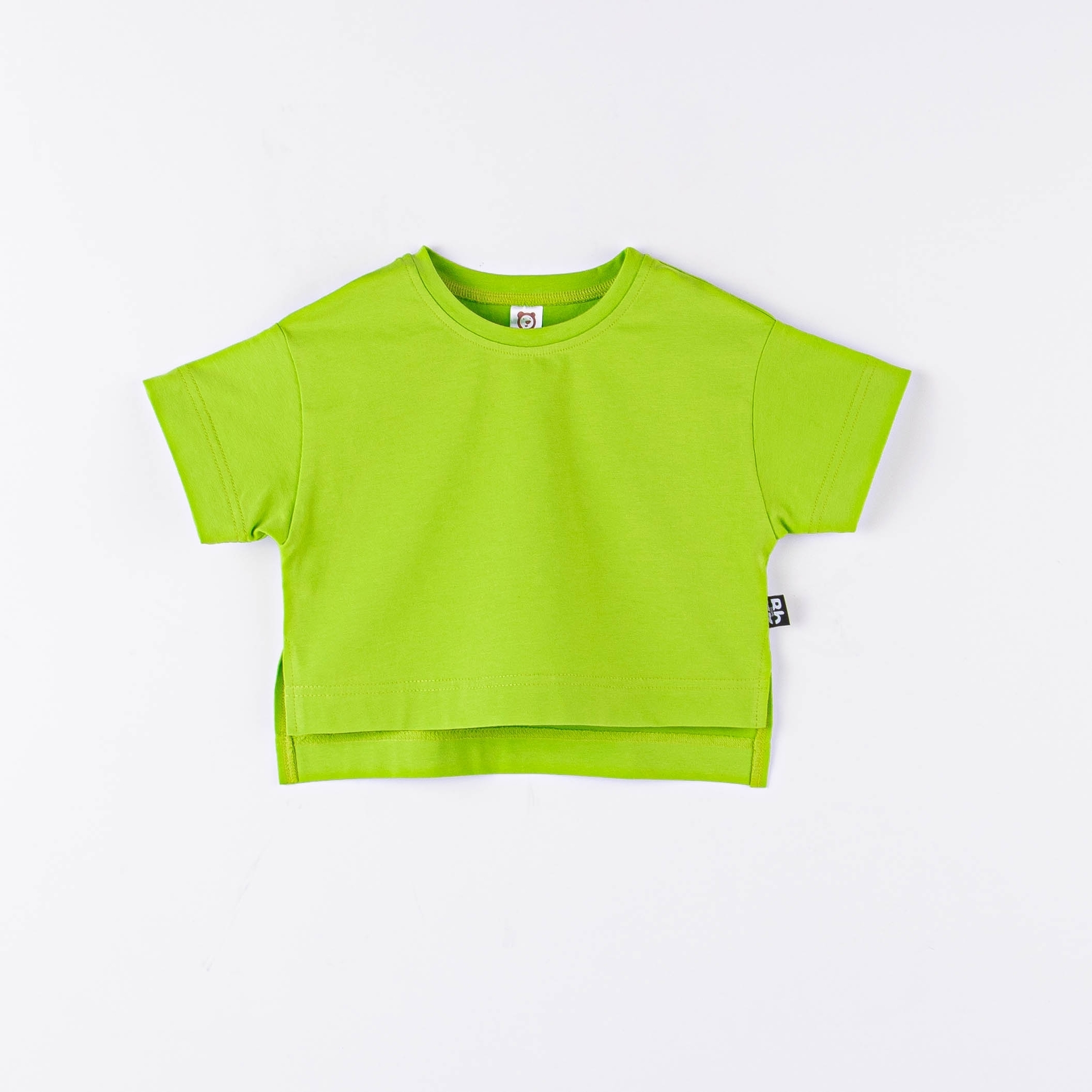 Bb team cropped T-shirt - Lime