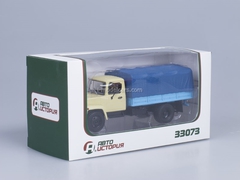 GAZ-33073 cargo taxi engine ZMZ-513 beige-blue AutoHistory 1:43