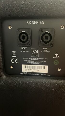 MARTIN AUDIO SX112 пассивный сабвуфер