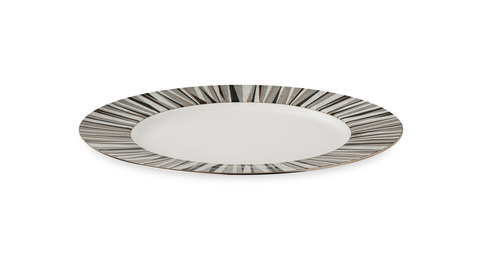 Тарелка обеденная 27см Narumi Шагрин