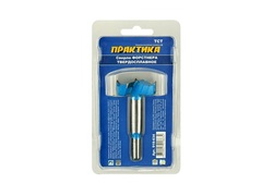 Сверло петельное Форстнера ПРАКТИКА 40 мм, твердосплавное, (1шт), блистер (918-634)