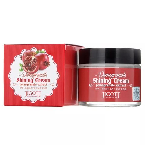 JIGOTT Крем д/лица (Гранат)  Pomegranate Shining Cream,70мл