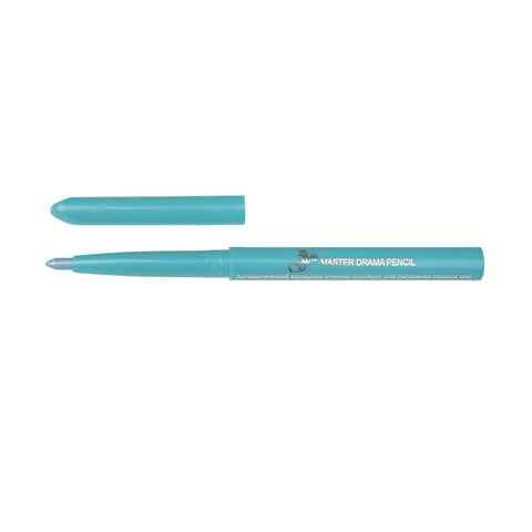 FFleur Карандаш ES 458 PEARL GREEN- BLUE для глаз автоматический MASTER DRAMA PENSIL