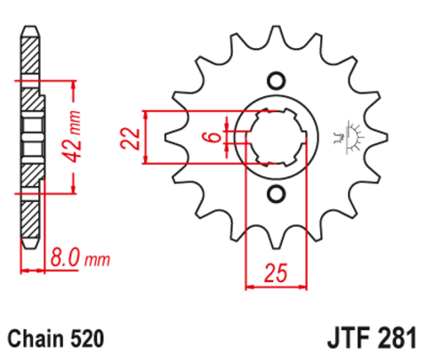 Звезда ведущая JTF281 13