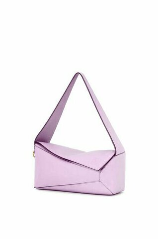Сумка Loewe Puzzle Hobo розовый