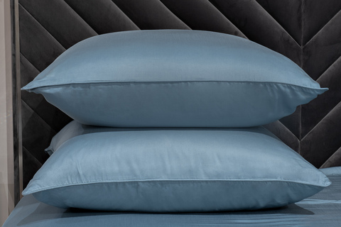 Наволочки 2шт 70x70 Garda Decor сине-зеленые