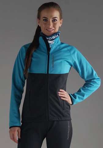 Женская утепленная лыжная куртка Nordski Premium 2020 Breeze-Black