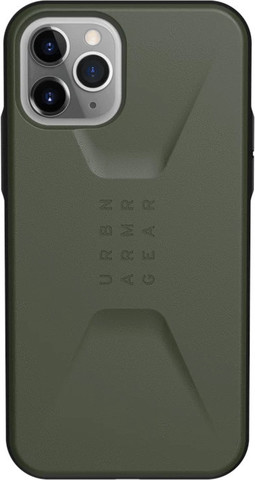 Чехол Uag Civilian для iPhone 11 Pro оливковый (Olive Drab)