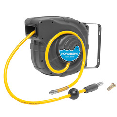 NORDBERG (2115-10G) Шланг на самоскручивающейся серой катушке, 14 м