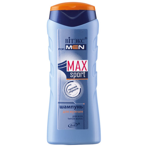Шампунь для мужчин для всех типов волос , 250 мл ( MAXsport )