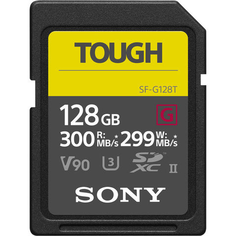 SF-G128T карта памяти Sony SF-G Tough Series UHS-II SDXC 128 Гб купить в Sony Centre Воронеж