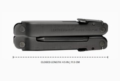 Мультитул Leatherman Super Tool 300 EOD Black, нейлоновый чехол, 19 функций (831369) цвет чёрный | Multitool-Leatherman.Ru