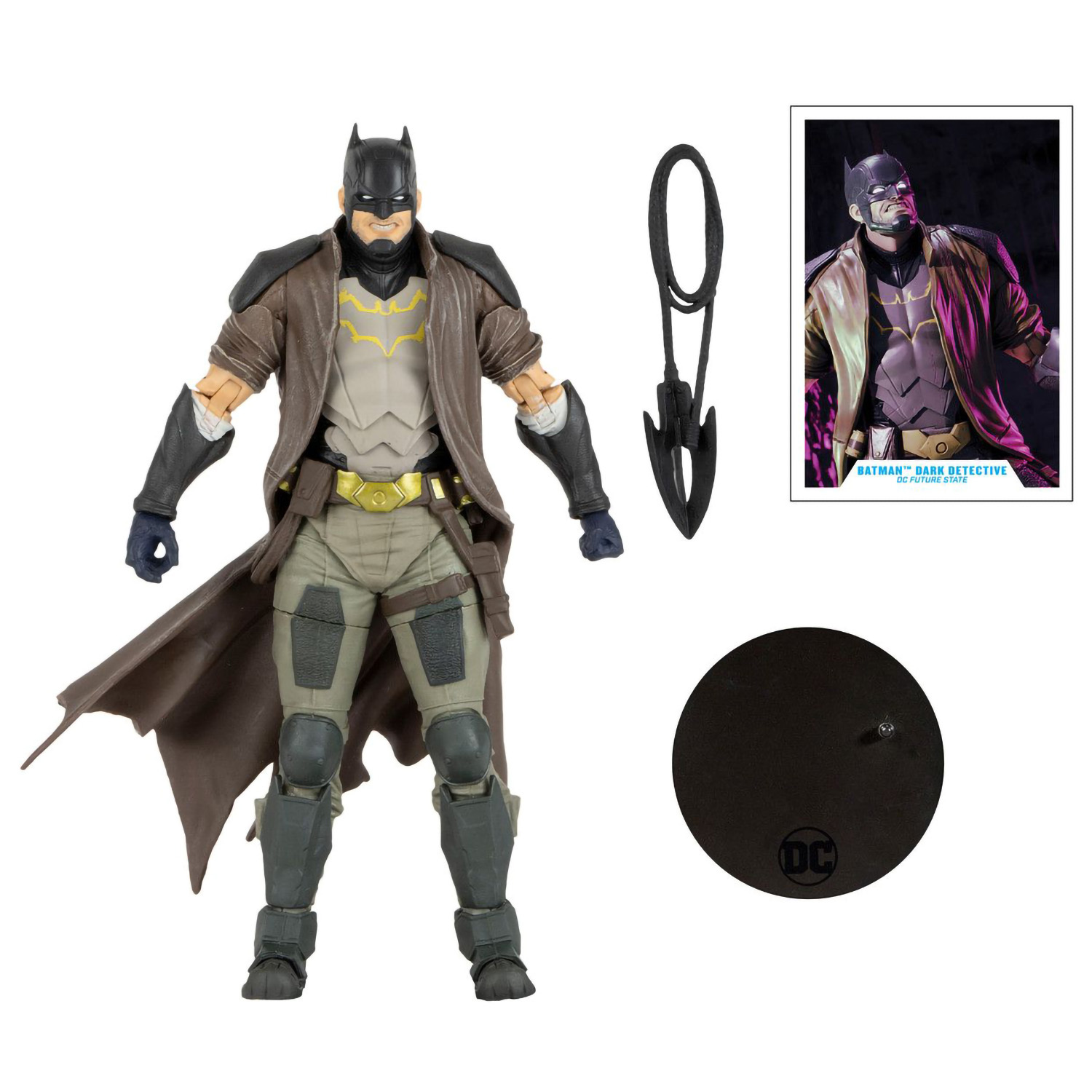 Фигурка McFarlane Toys DC: Batman Dark Detective – купить по выгодной цене  | Интернет-магазин комиксов 28oi.ru