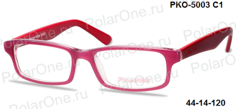 PolarOne PKO-5003 роговая оправа из пластика фрезерованного для детских очков