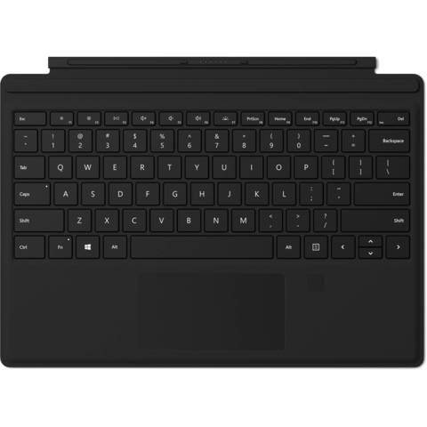 Клавиатура Microsoft Surface Pro Type Cover ENG, cканер отпечатка, чехол-в-одном Surface Pro 3, 7