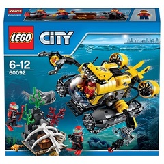 Lego Город Глубоководная подводная лодка (60092)