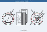 Мотор для робототехники T-Motor AK60-6 KV140
