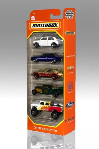 МАШИНКИ ПОДАРОЧНЫЙ НАБОР АВТОМОБИЛЕЙ (5 ШТУК) HOT WHEELS 5